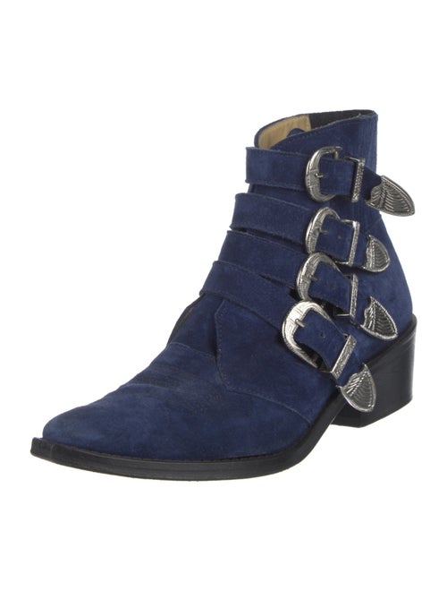 Toga Pulla Suede Western Boots
