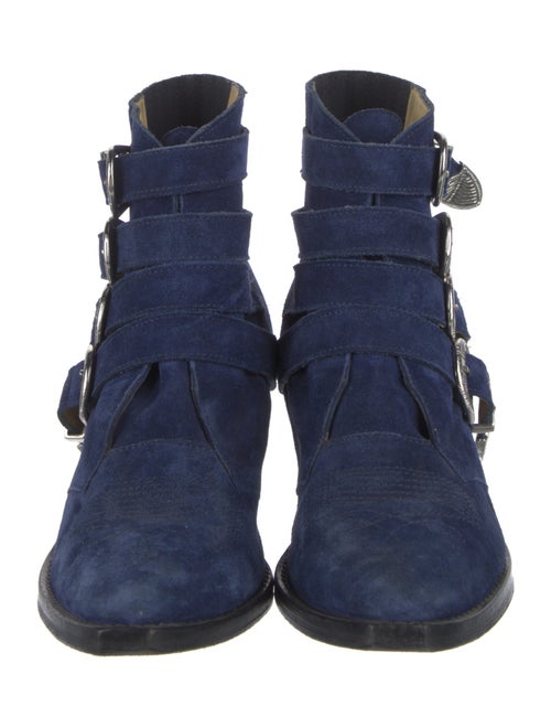 Toga Pulla Suede Western Boots