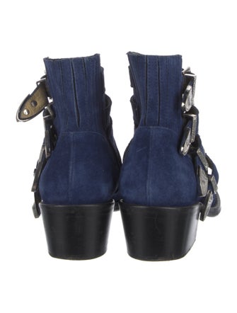 Toga Pulla Suede Western Boots