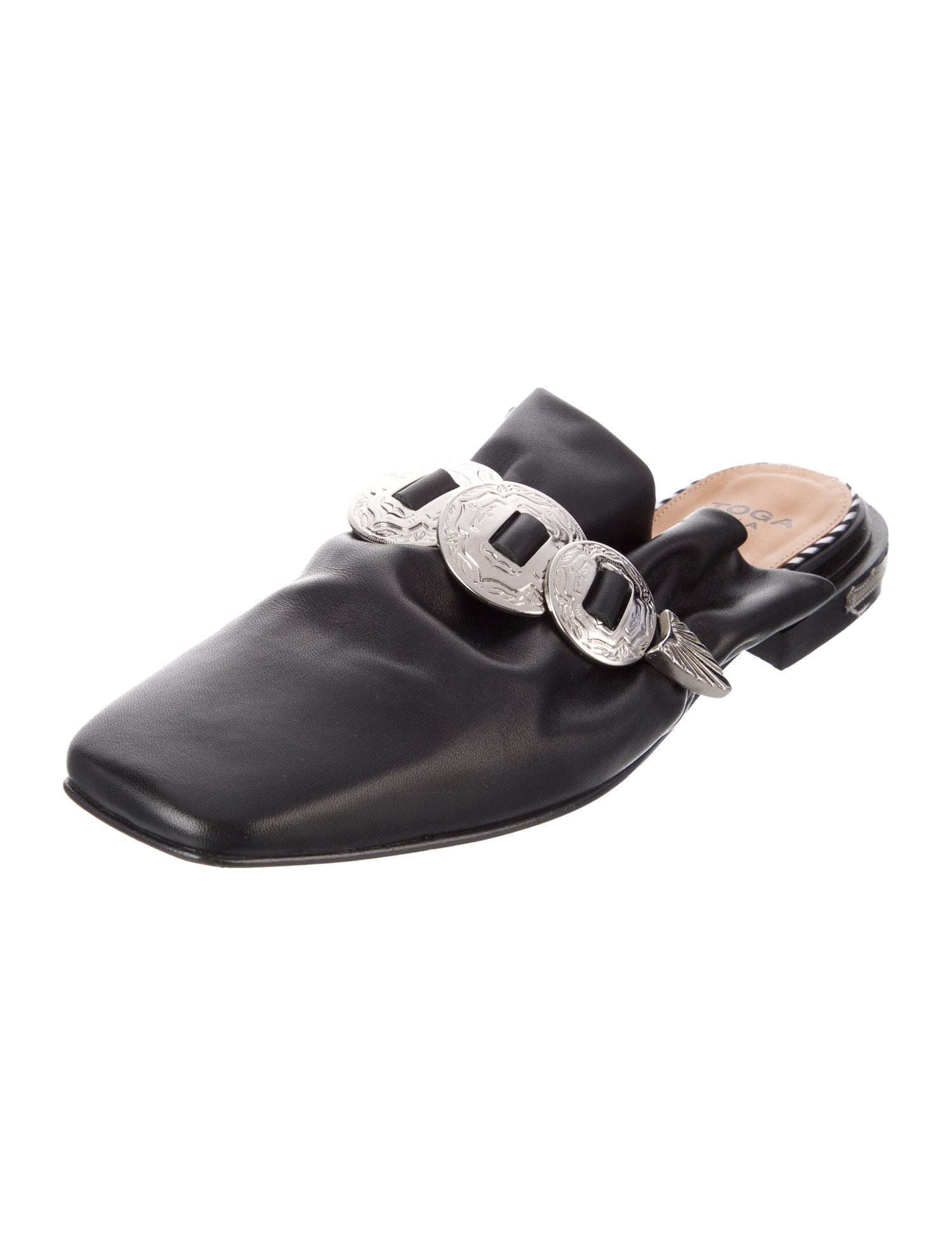 Toga Pulla Leather Mules