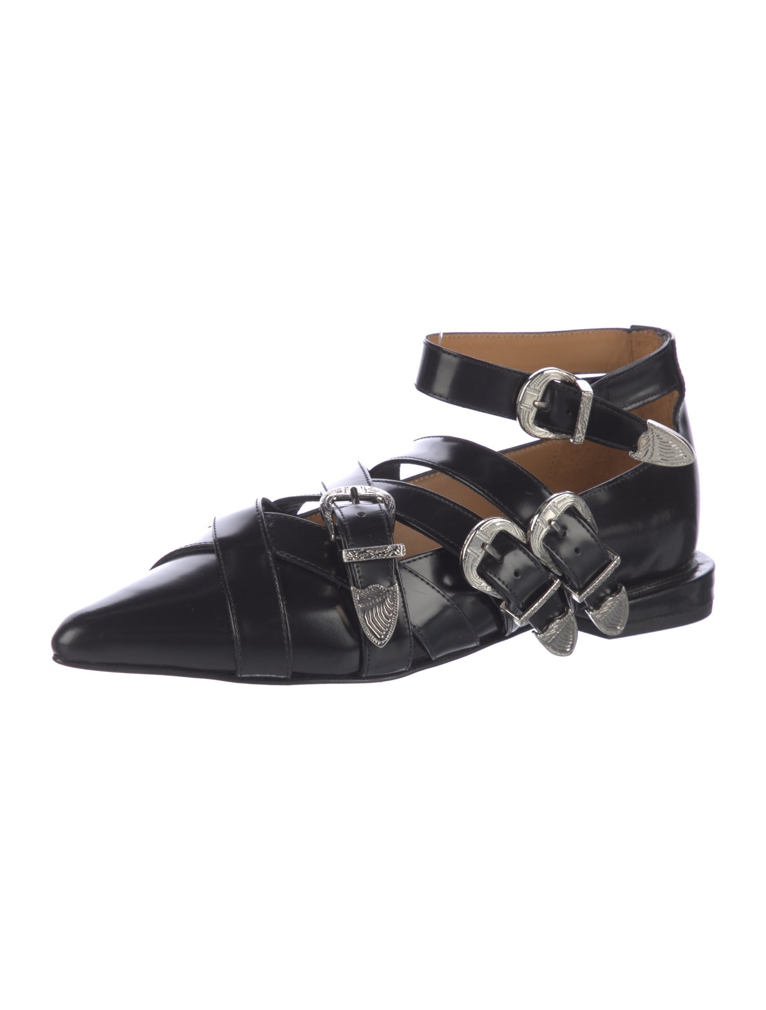 Toga Pulla Patent Leather Flats