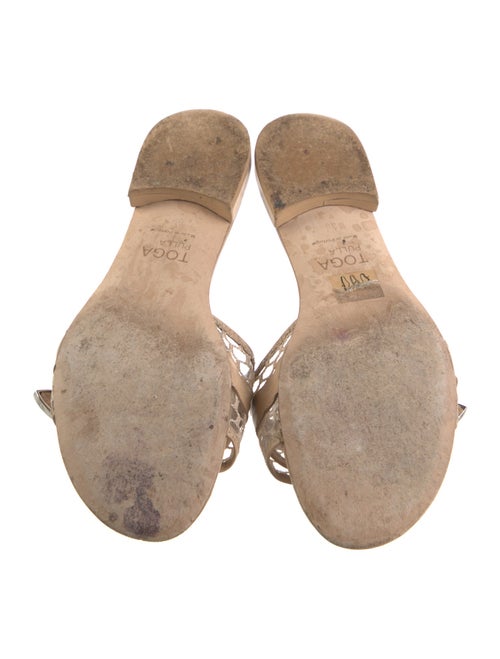 Toga Pulla Leather Slides