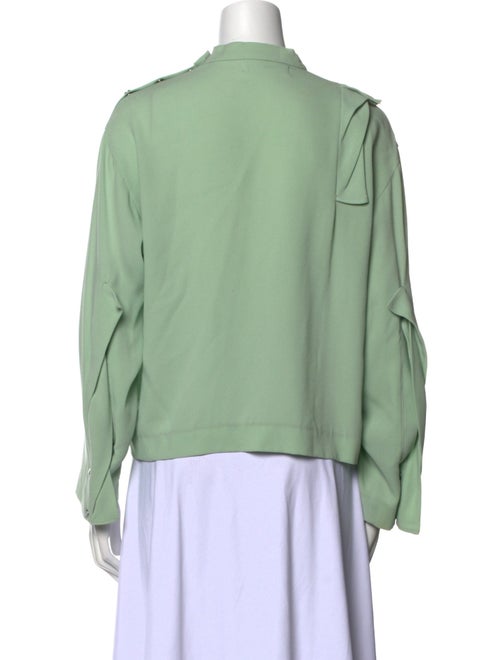 Toga Pulla Mock Neck Long Sleeve Sweatshirt