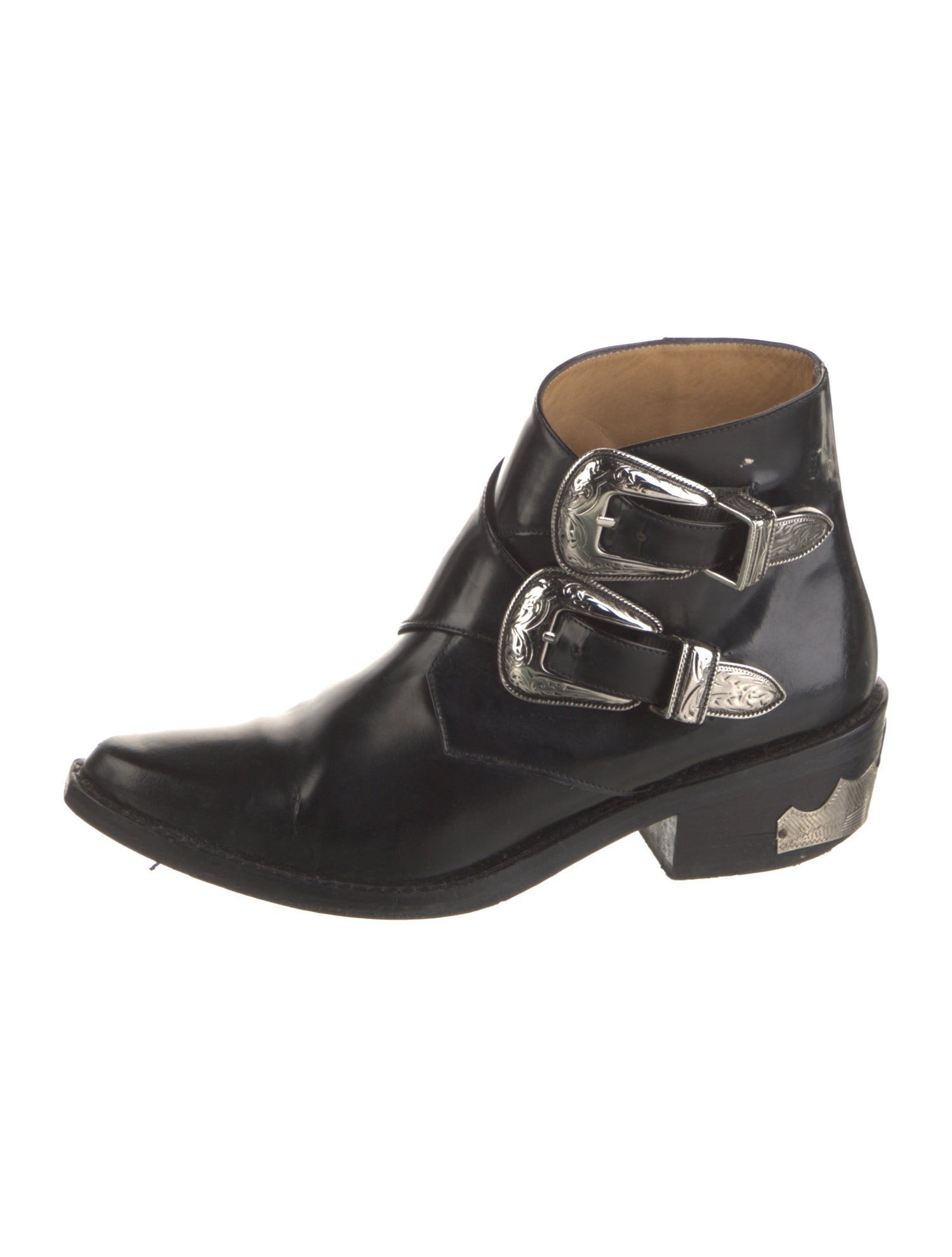 Toga Pulla Leather Western Boots