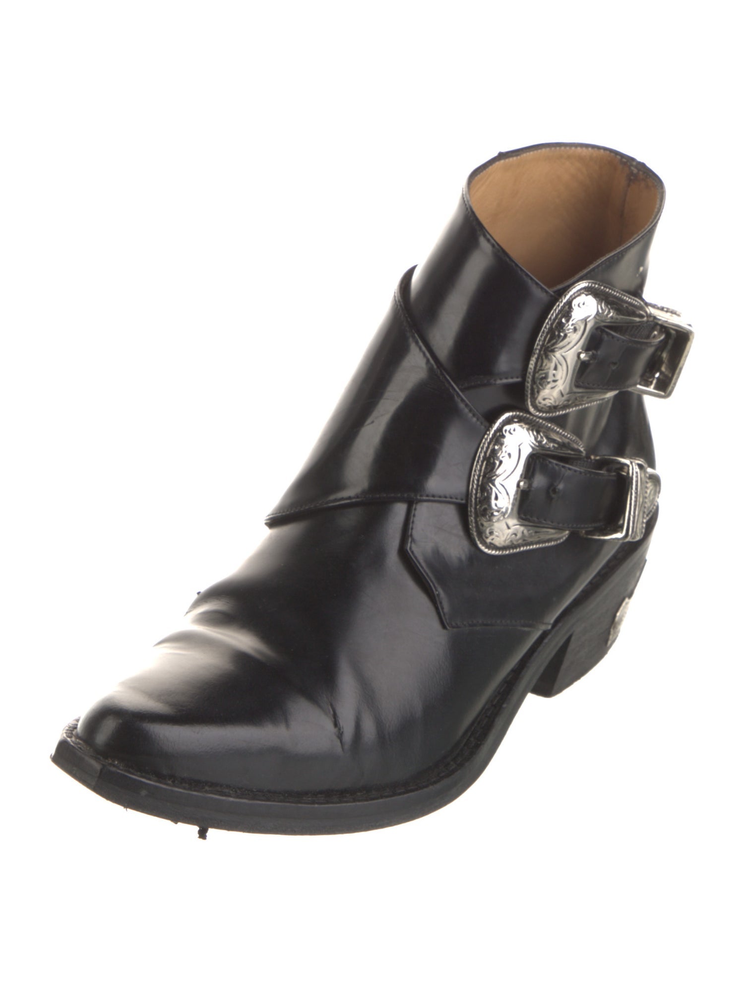 Toga Pulla Leather Western Boots