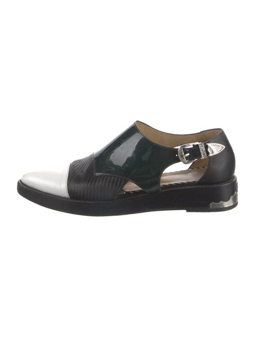 Toga Pulla Leather Slingback Flats
