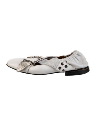 Toga Pulla Leather Ballet Flats