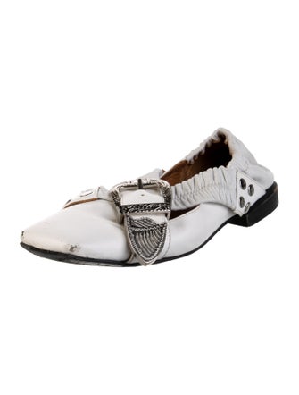 Toga Pulla Leather Ballet Flats