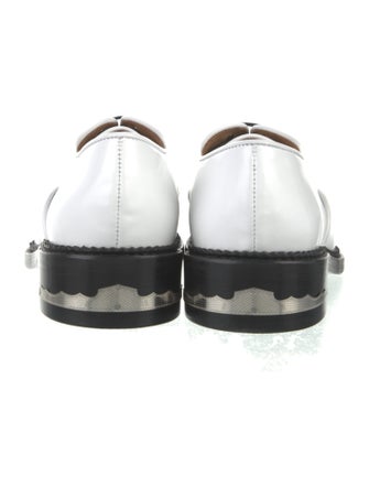 Toga Pulla Leather Colorblock Pattern Sneakers