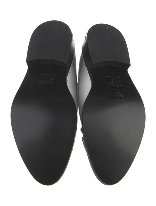 Toga Pulla Leather Colorblock Pattern Sneakers