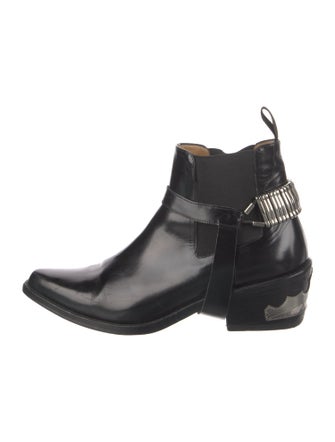 Toga Pulla Leather Chelsea Boots