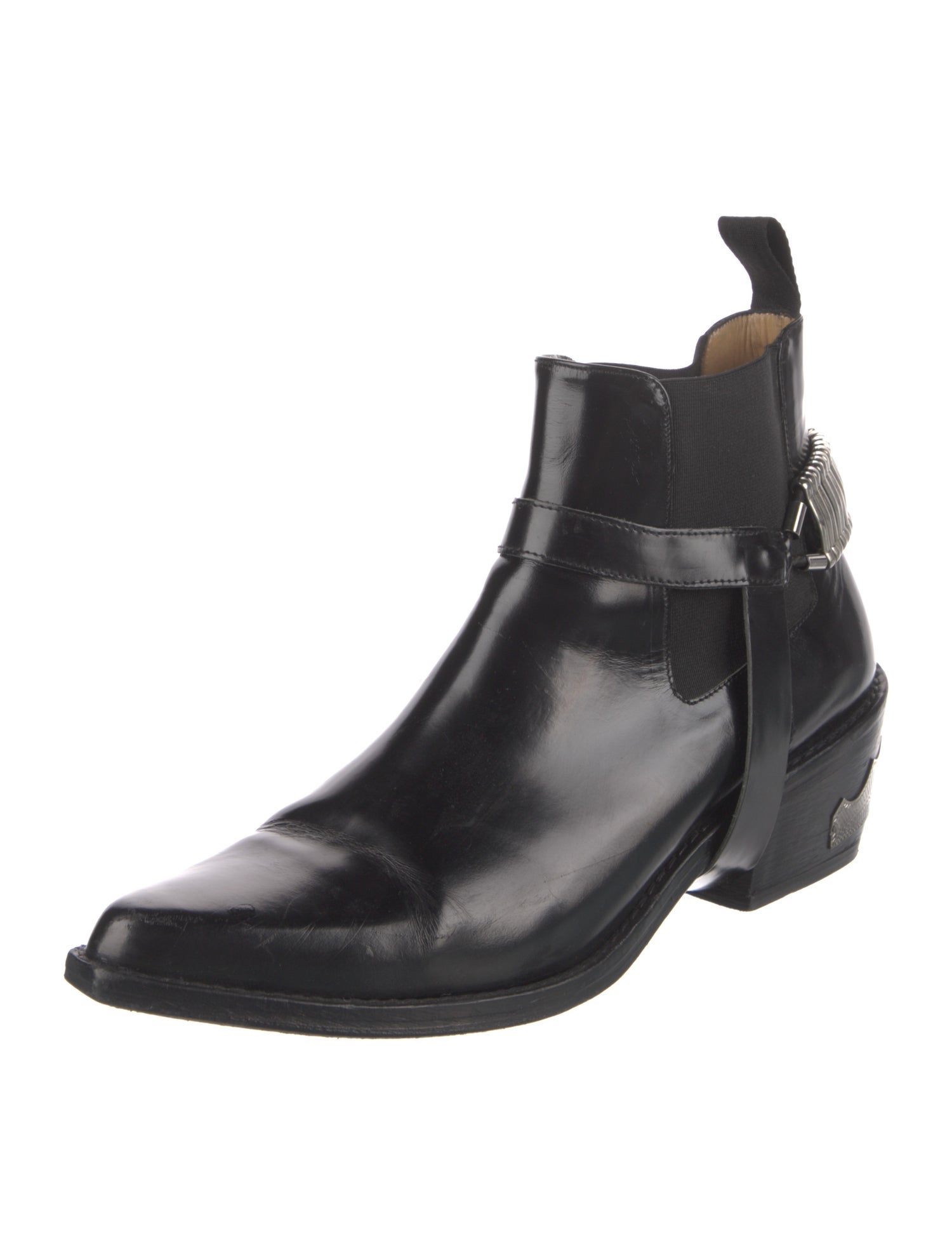 Toga Pulla Leather Chelsea Boots