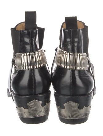 Toga Pulla Leather Chelsea Boots