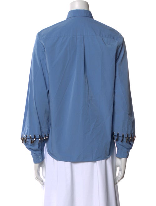 Toga Pulla Long Sleeve Button-Up Top