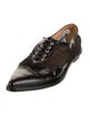Toga Pulla Leather Mesh Accents Oxfords