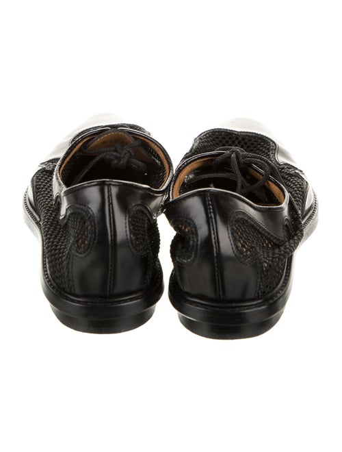 Toga Pulla Leather Mesh Accents Oxfords