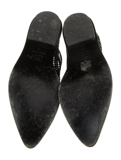 Toga Pulla Leather Mesh Accents Oxfords