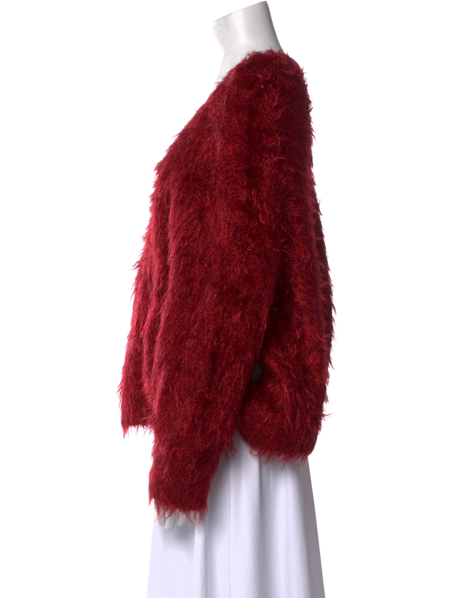 Toga Pulla Nylon Scoop Neck Sweater