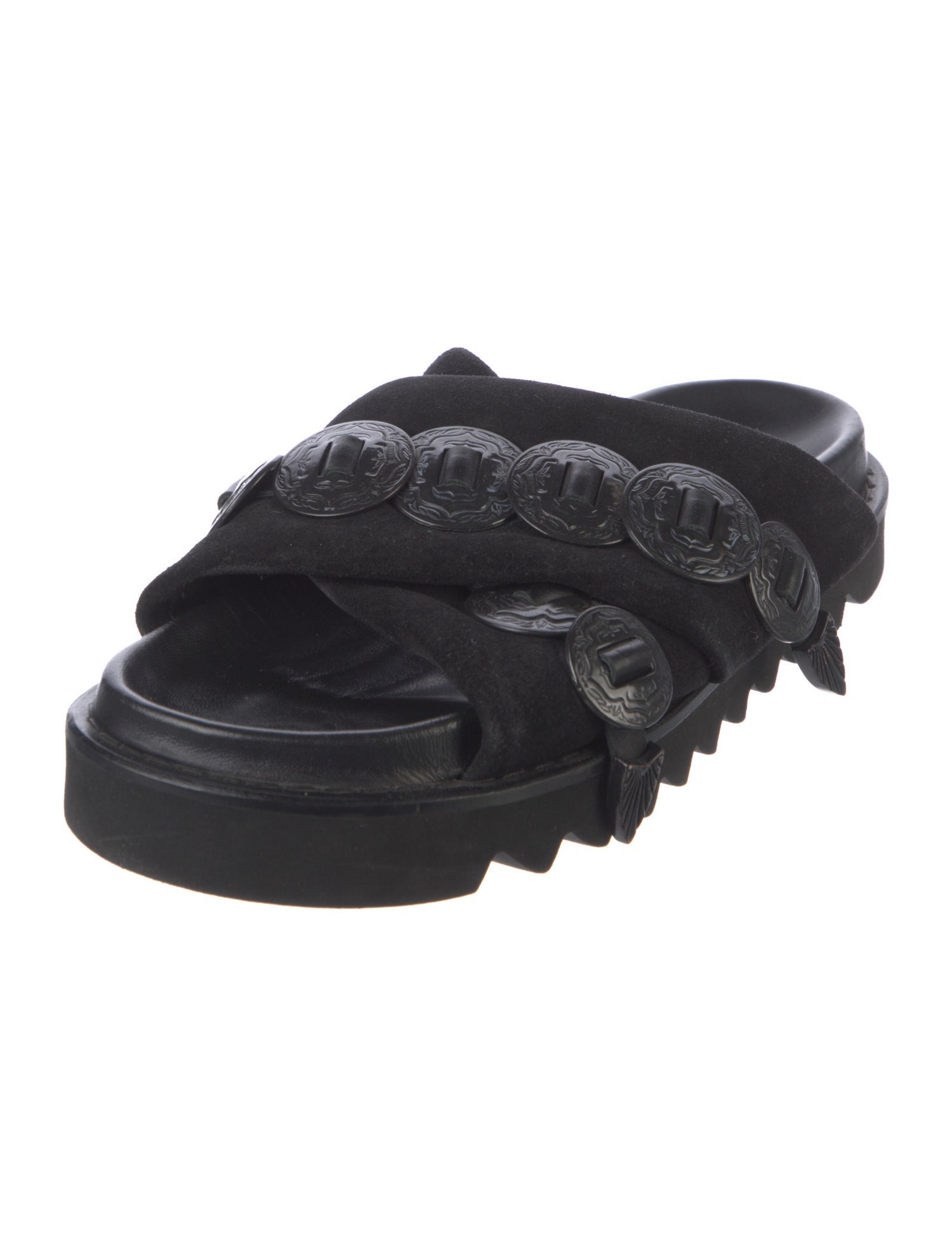 Toga Pulla Suede Slides