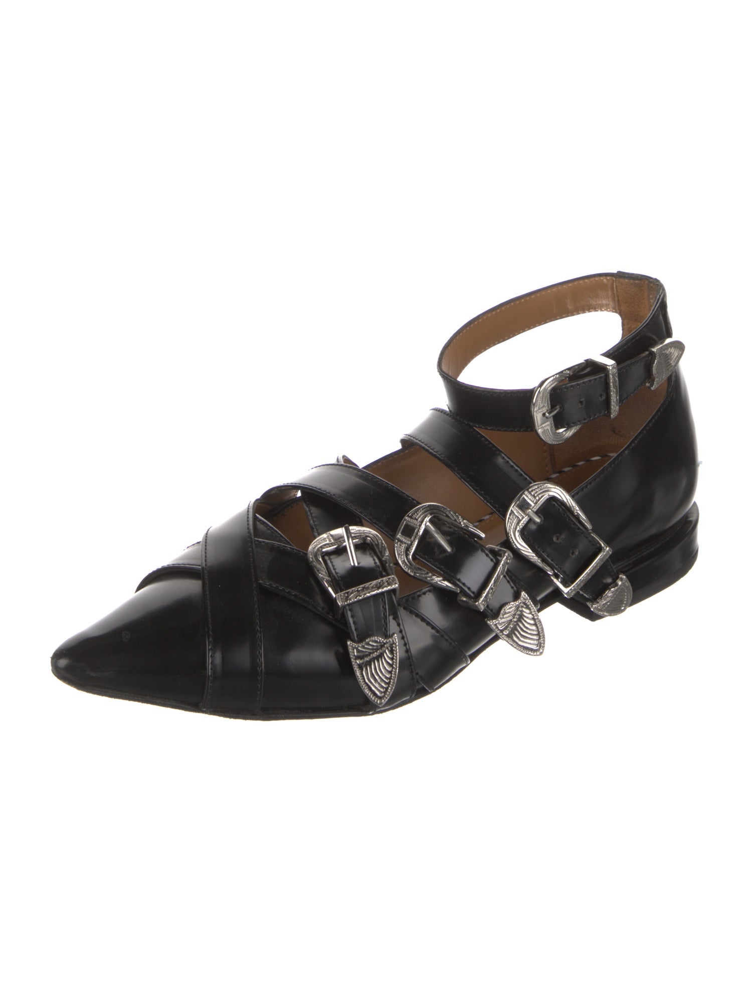 Toga Pulla Patent Leather Flats