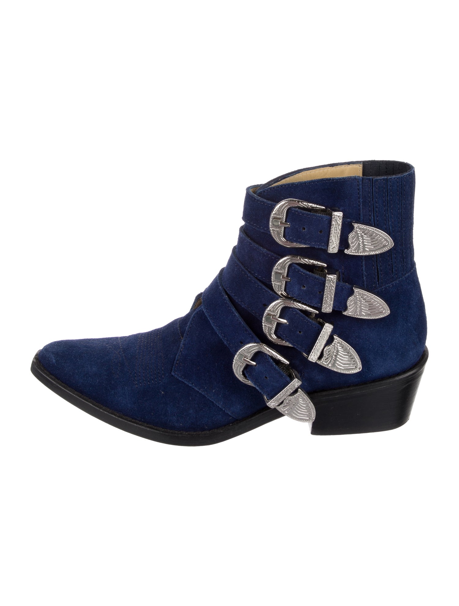Toga Pulla Suede Western Boots