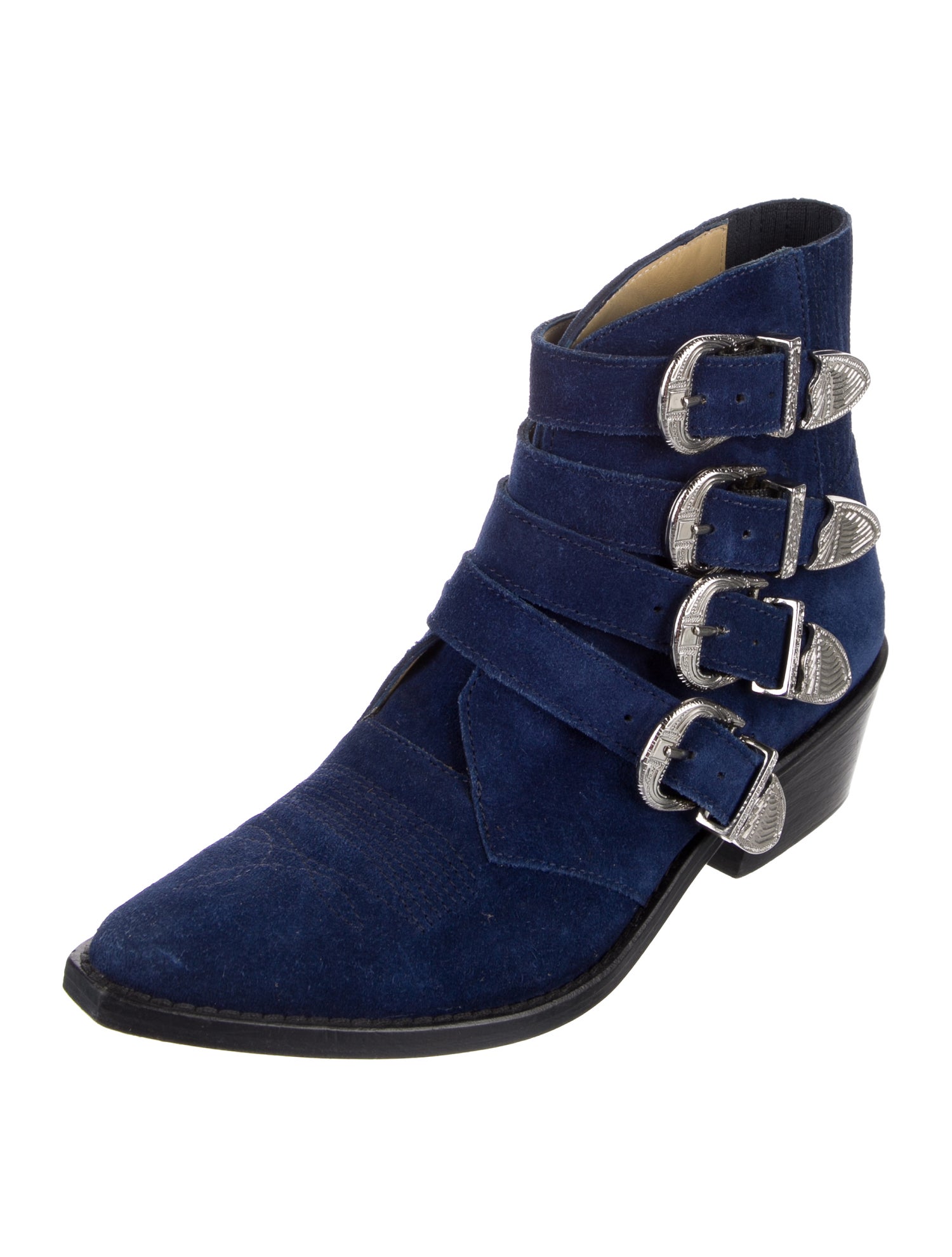 Toga Pulla Suede Western Boots