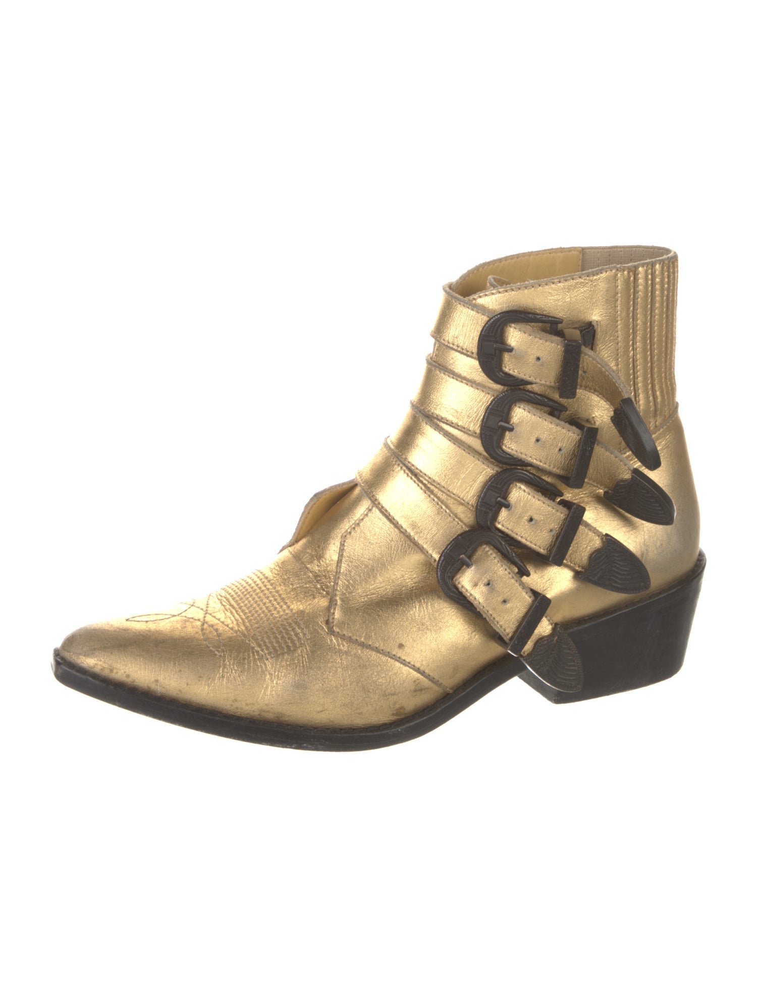 Toga Pulla Leather Western Boots