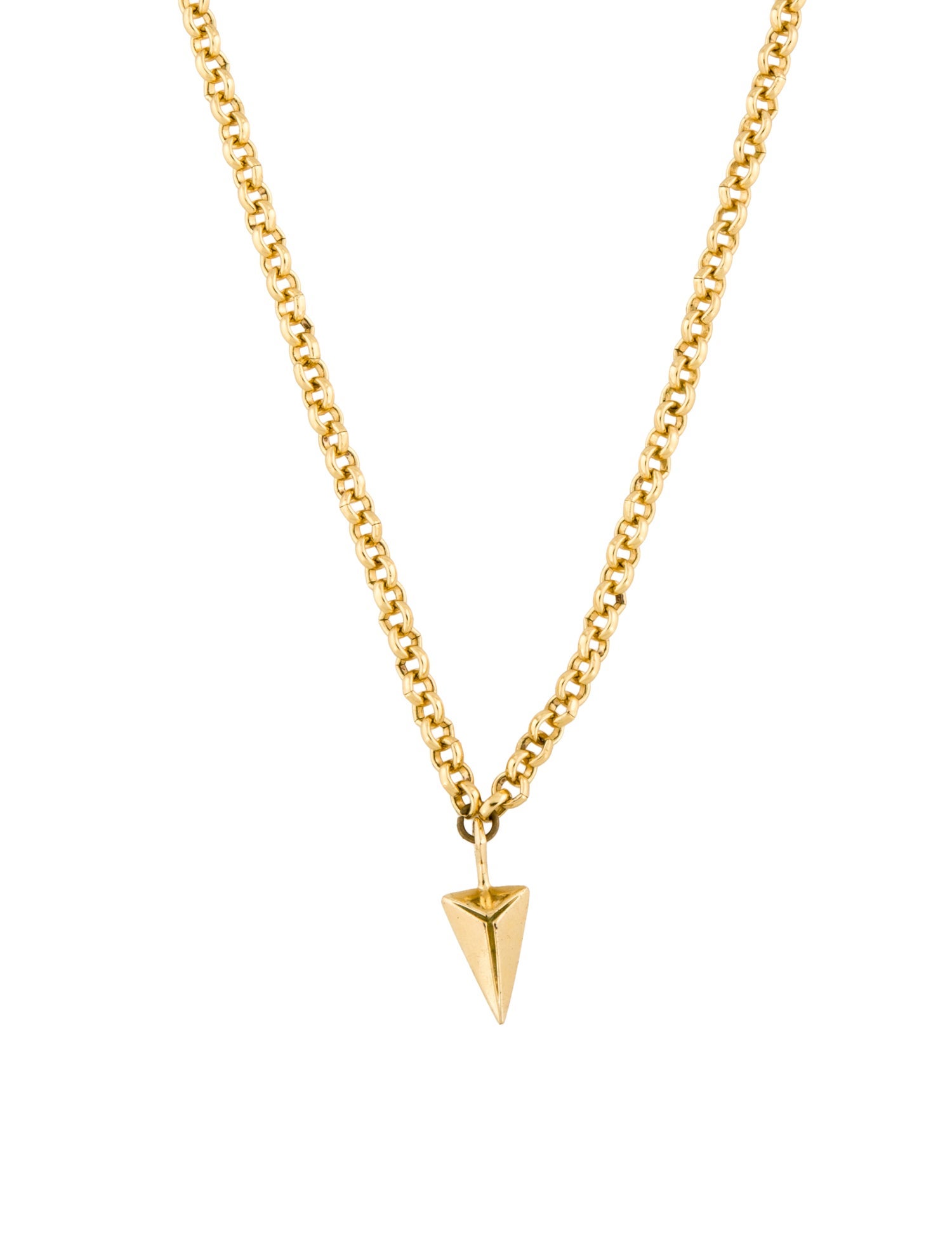Joomi Lim Triangle Pendant Necklace