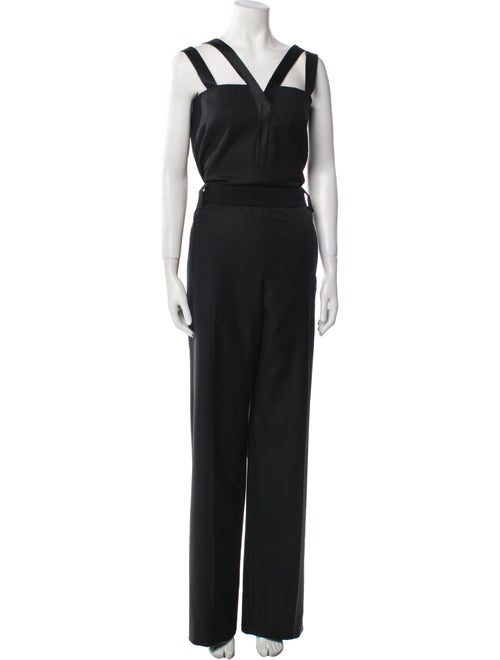 Each x Other Wool V-Neck Jumpsuit