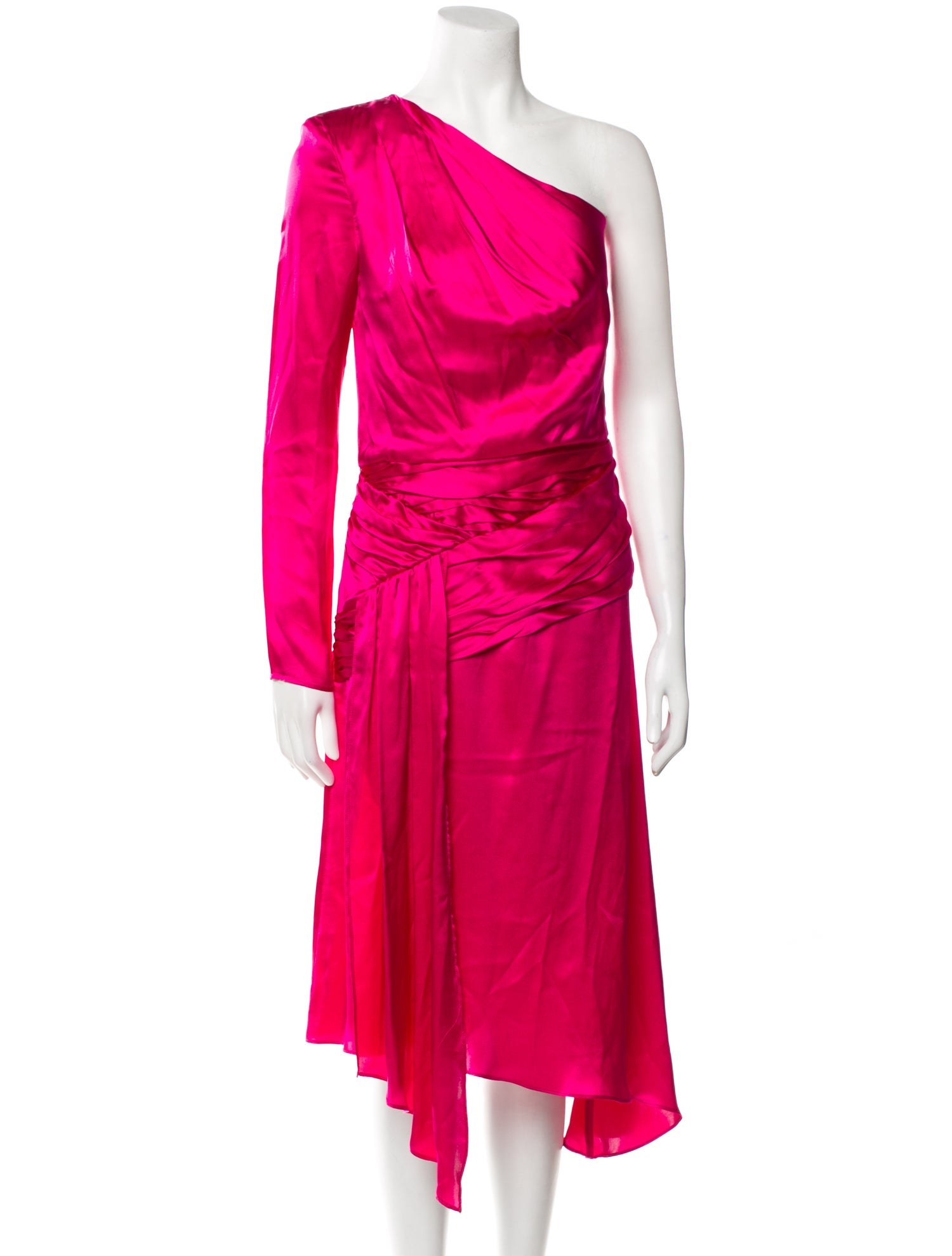 Each x Other Silk Midi Length Dress