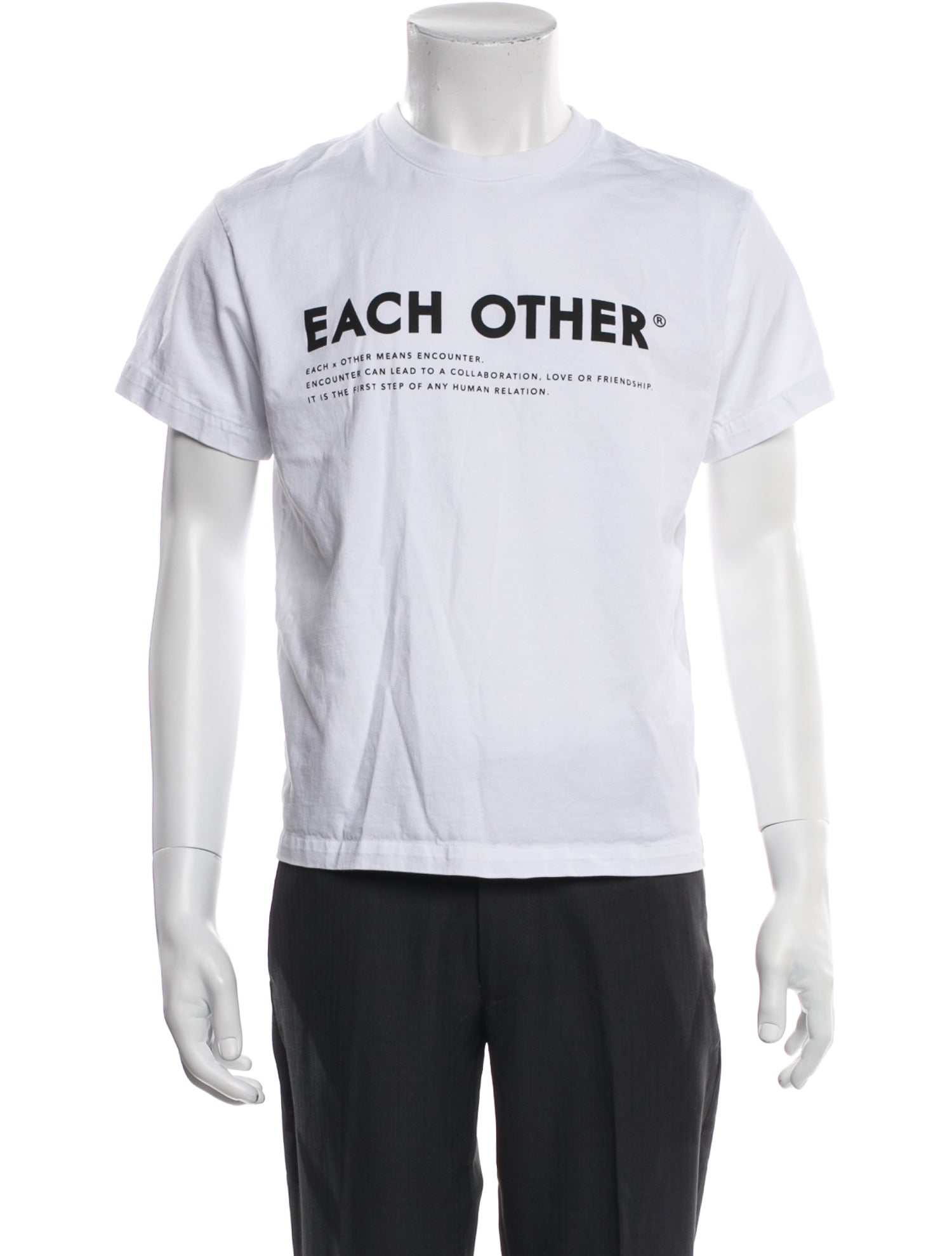 Each x Other Graphic Print Crew Neck T-Shirt