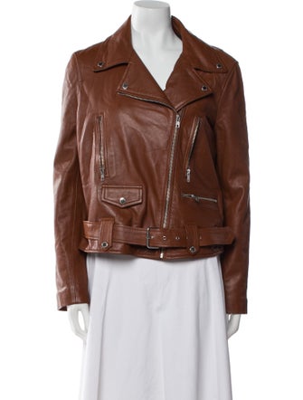 Each x Other Lamb Leather Biker Jacket
