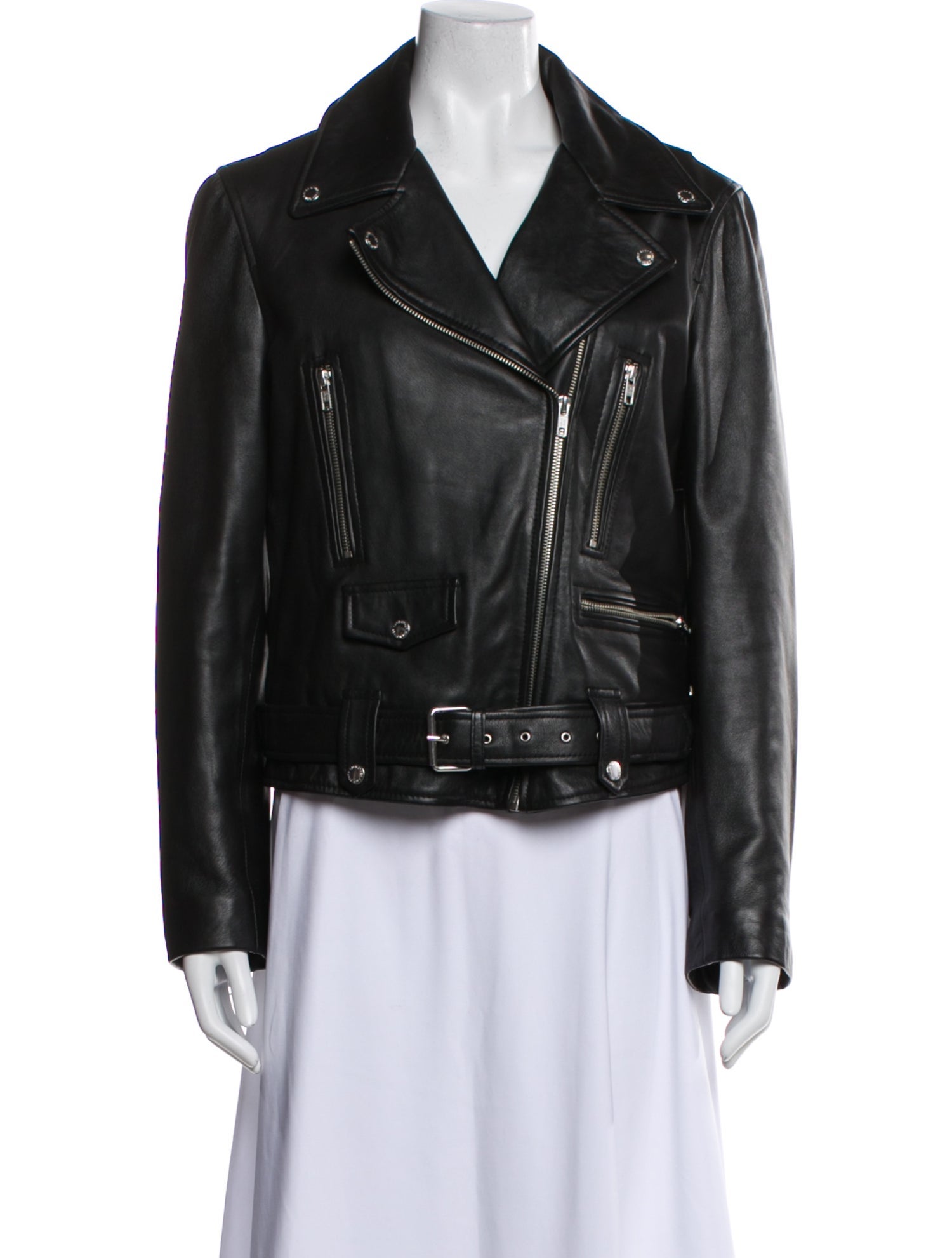 Each x Other Leather Biker Jacket