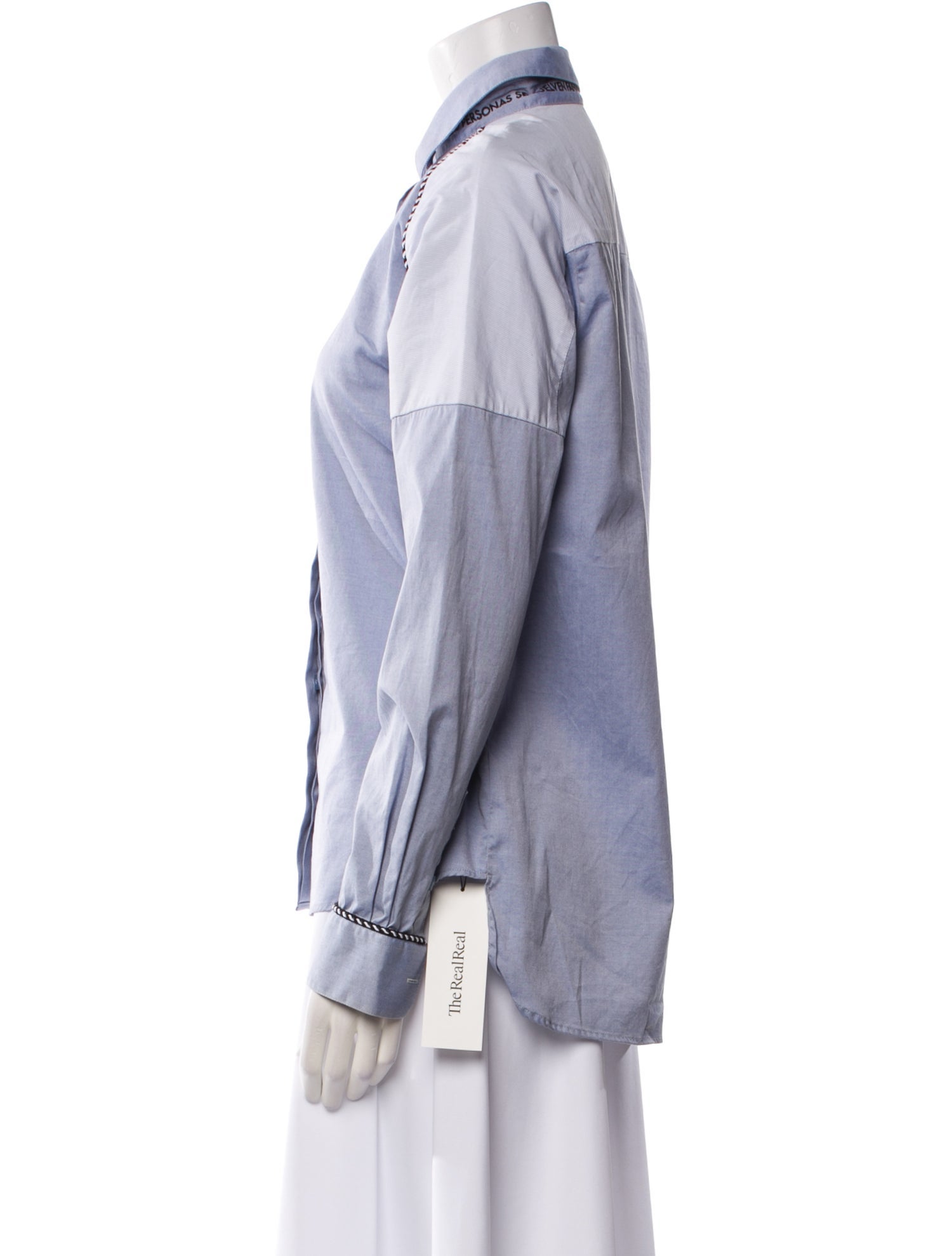 Each x Other Long Sleeve Button-Up Top