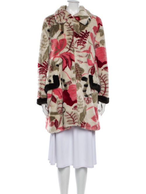 Shrimps Faux Fur Jacket multicolor