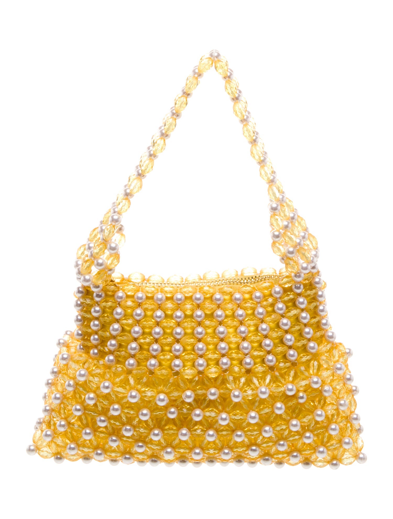 Shrimps Acrylic Top Handle Bag