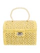 Shrimps Raffia Top Handle Bag