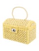 Shrimps Raffia Top Handle Bag
