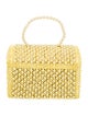 Shrimps Raffia Top Handle Bag
