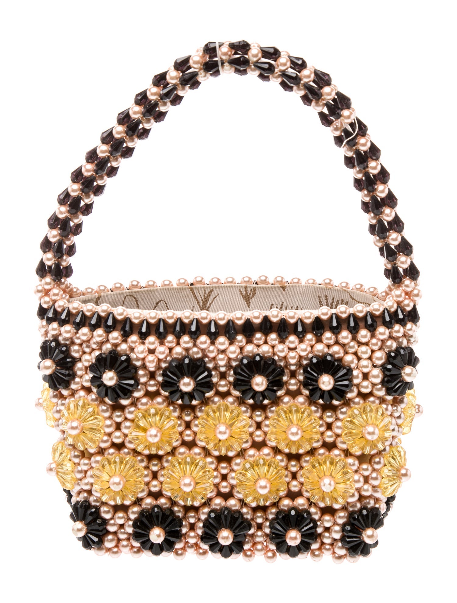 Shrimps Acrylic Top Handle Bag