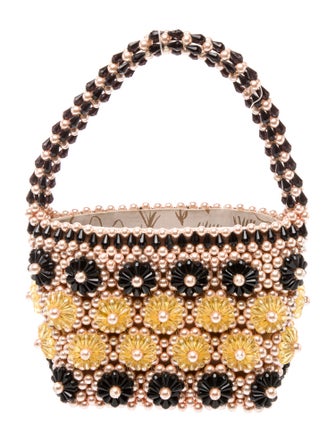 Shrimps Acrylic Top Handle Bag