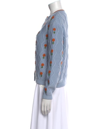 Shrimps Merino Wool Printed Sweater