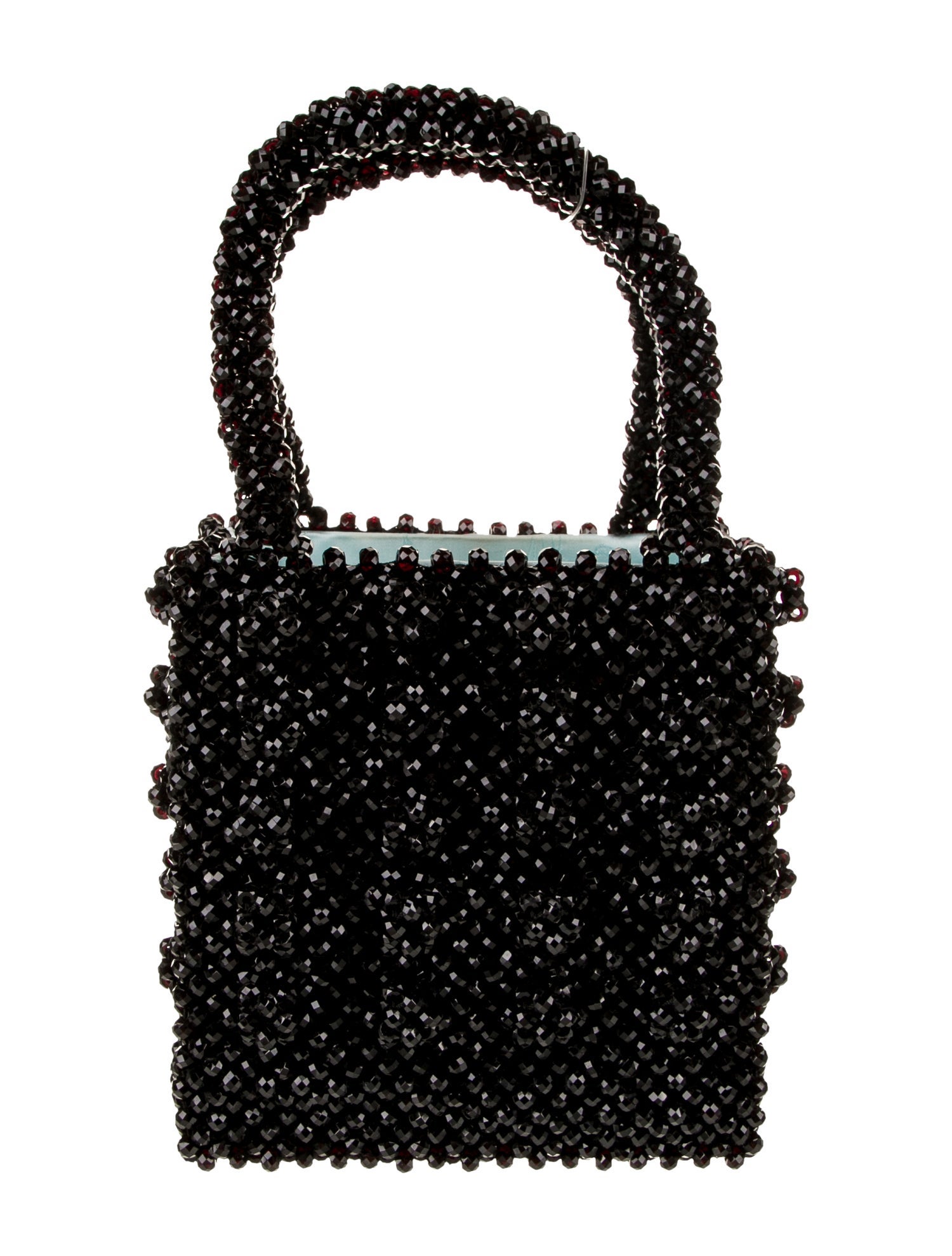 Shrimps Acrylic Top Handle Bag