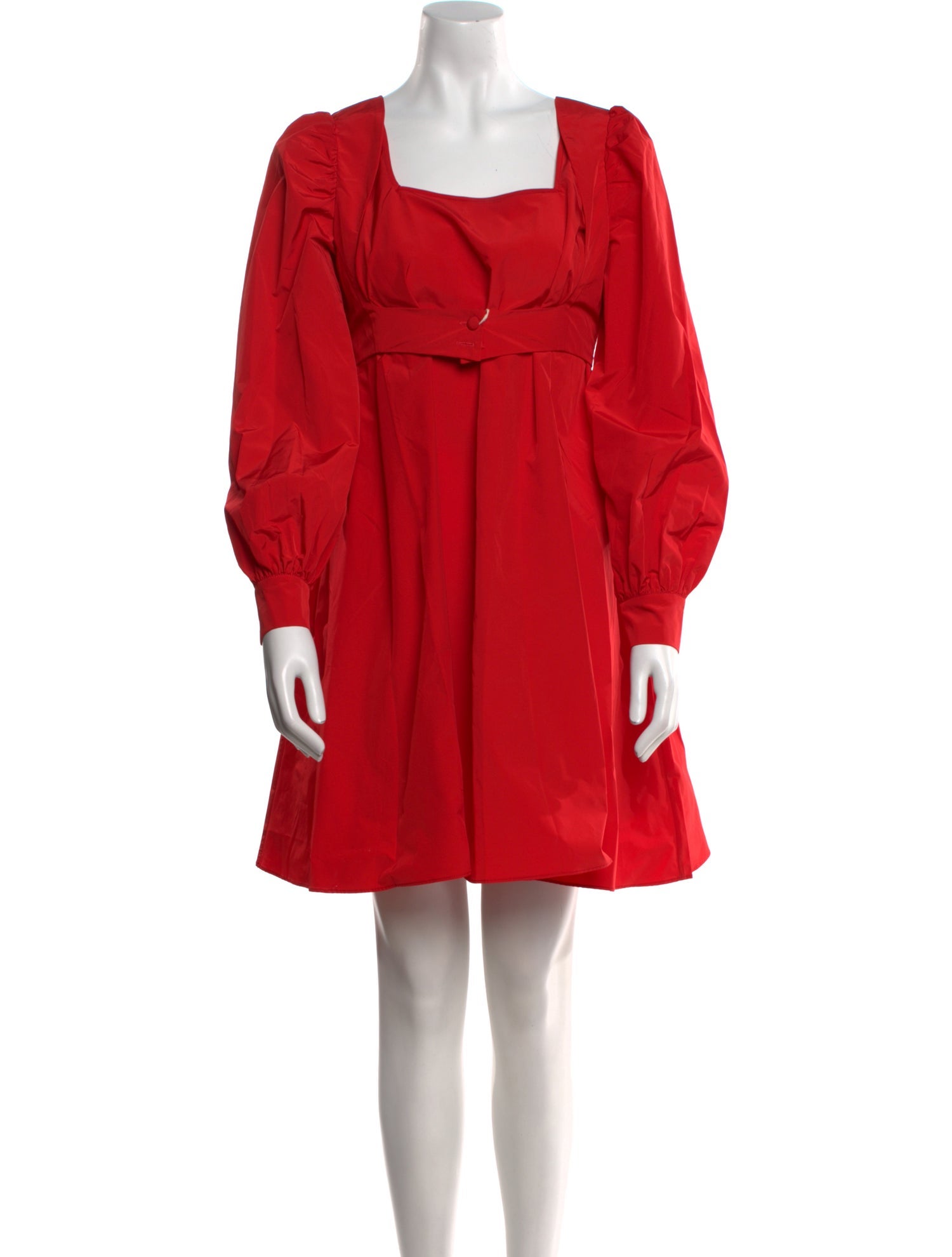 Shrimps Square Neckline Mini Dress