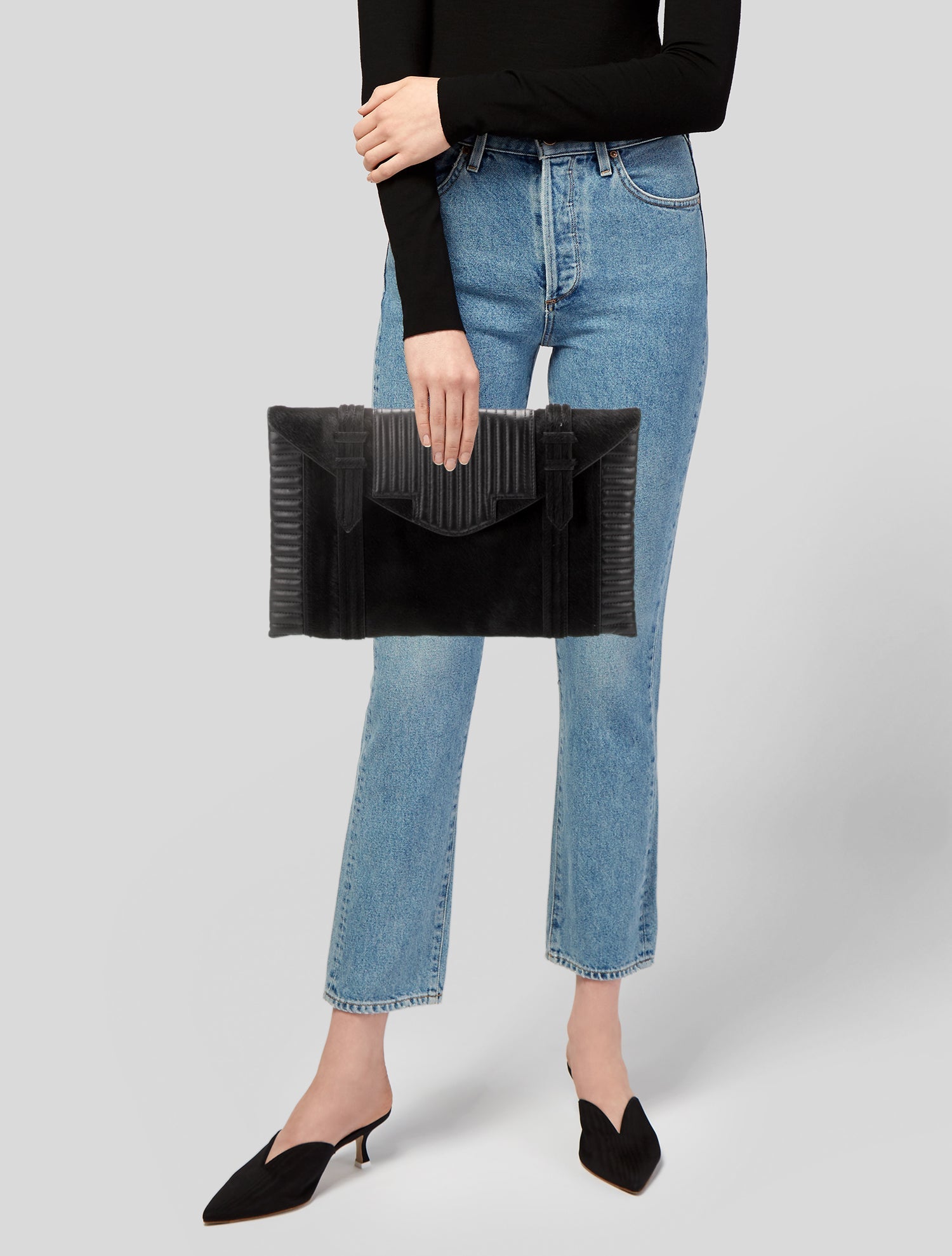 Reece Hudson Ponyhair Clutch