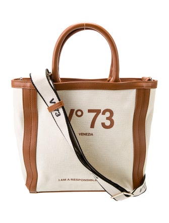 73 London Canvas Top Handle Bag