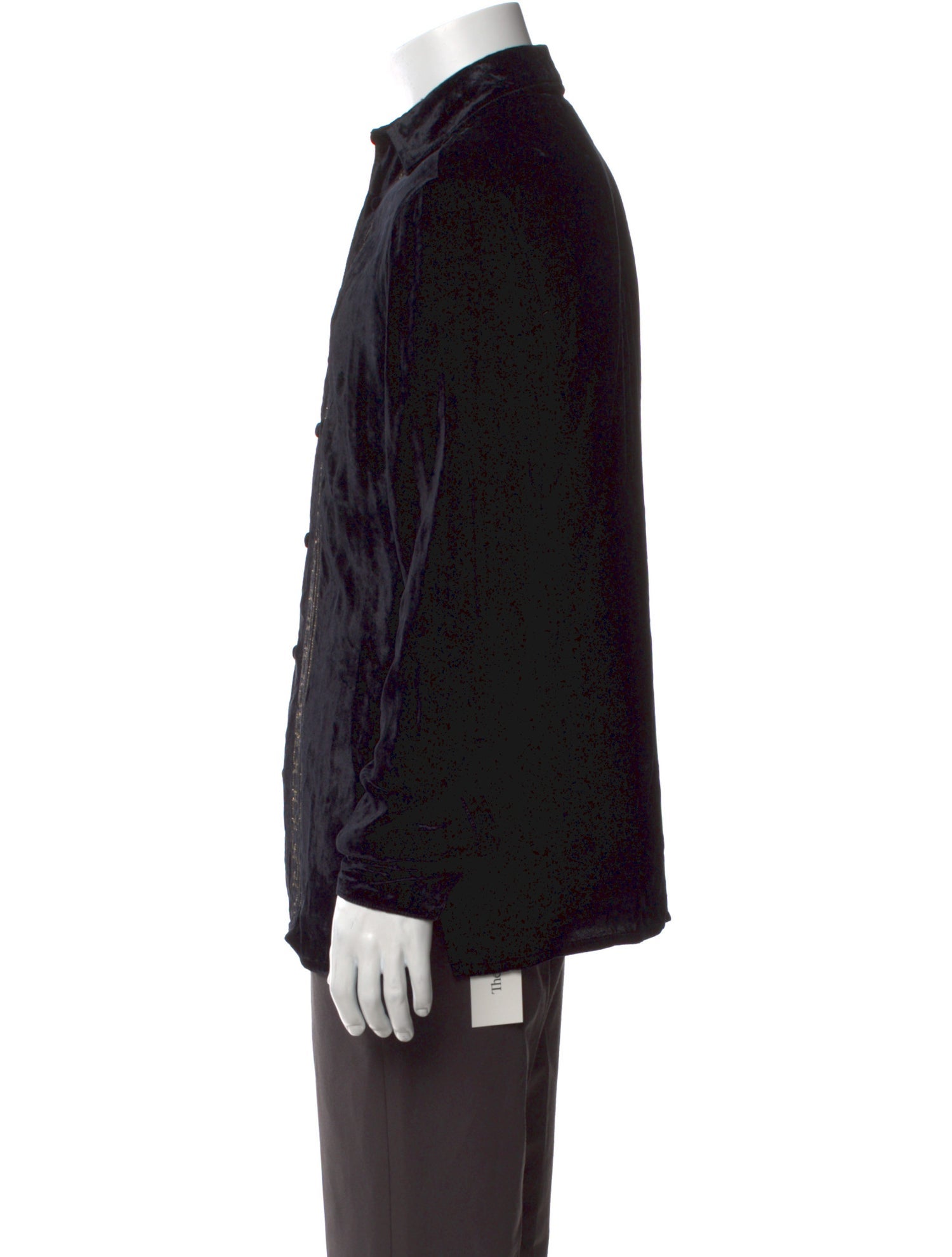 73 London Patterned Long Sleeve Dress Shirt