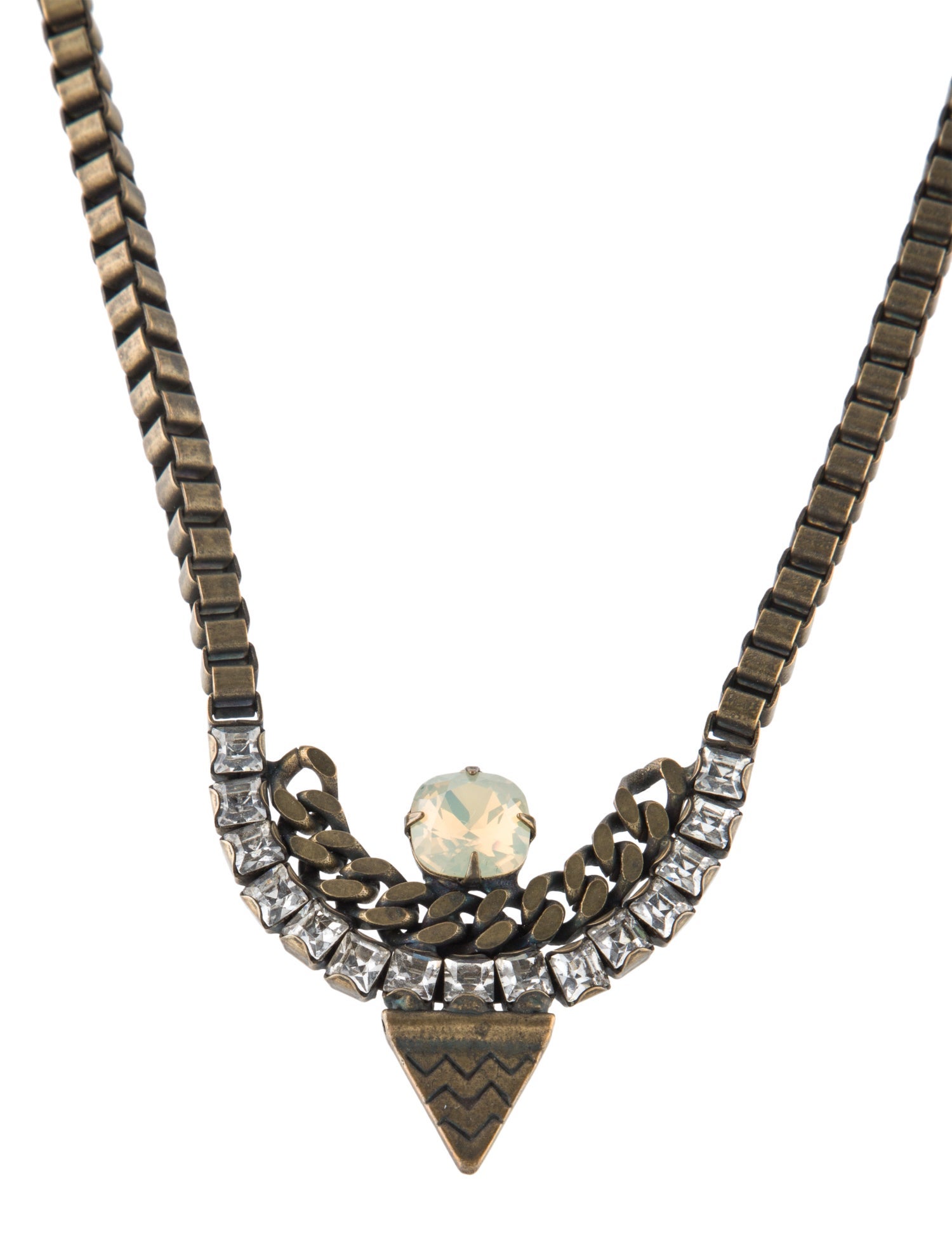 Lionette Crystal Tribeca Collar Necklace