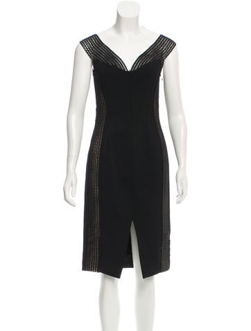 Nicholas Dresses Cold Shoulder Sheath Dress US 4 | S