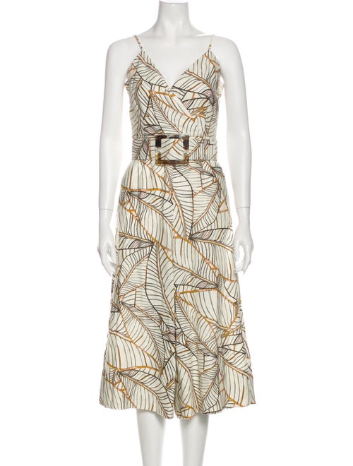 Nicholas Linen Printed Jumpsuit